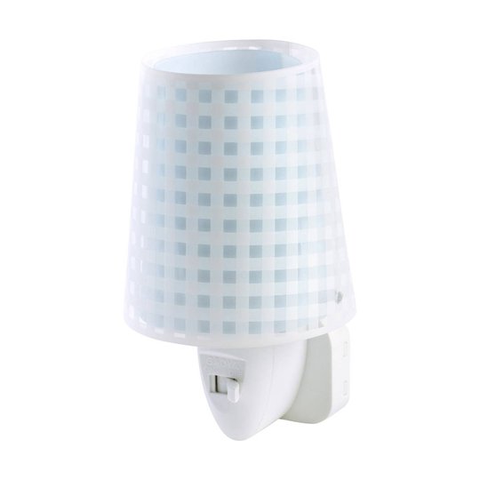 LED-nattlampa Vichy i blått
