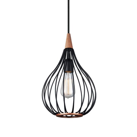 Drops 23cm (metall) (Svart)