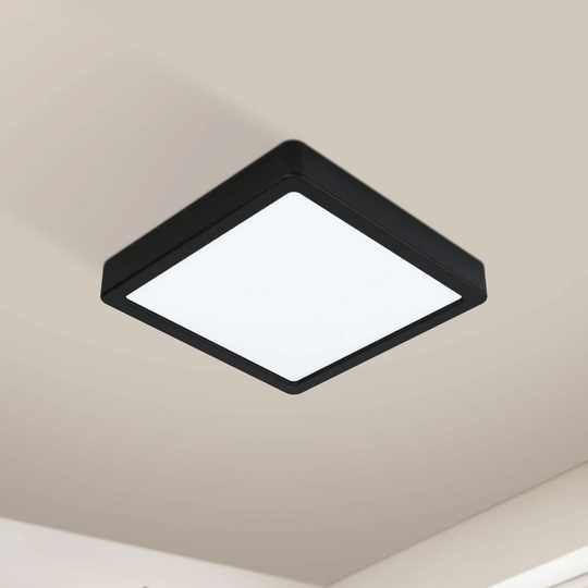 EGLO connect Fueva-Z taklampa 21 x 21 cm svart
