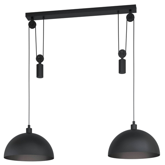 Winkworth 1 Taklampa 2L (Svart)