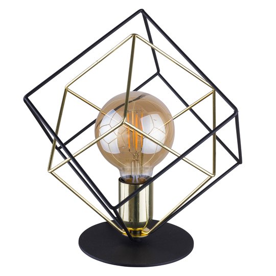 Bordslampa Alambre 1 lampa, guld/svart