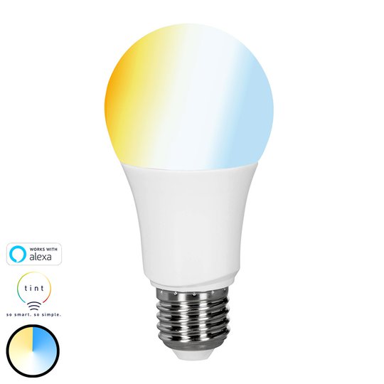 Müller Licht tint white LED-lampa E27 9 W, CCT
