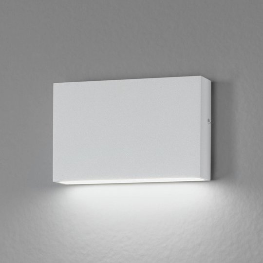 För inom- och utomhus - LED-vägglampa Flatbox