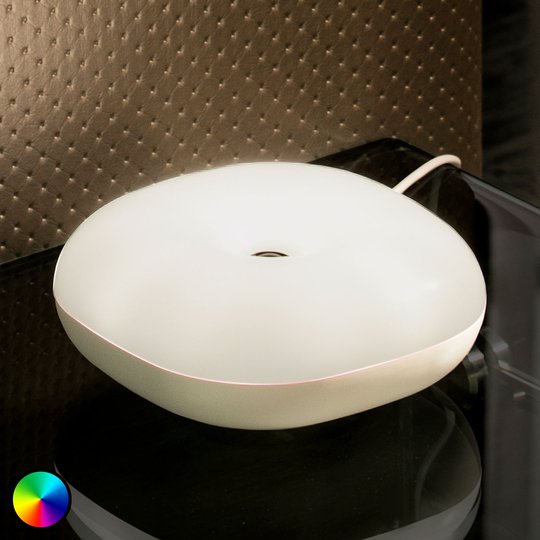 Bordslampa Move med USB-anslutning, geststyrd