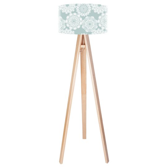 Romantisk golvlampa Tilda i mjuka färger
