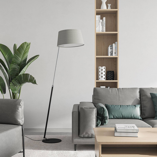 Lucande Janus golvlampa med utdragbar skärm