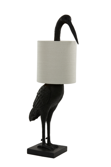 Crane bordslampa (Svart)