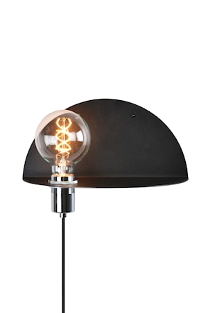 Walldorf Vägglampa Svart