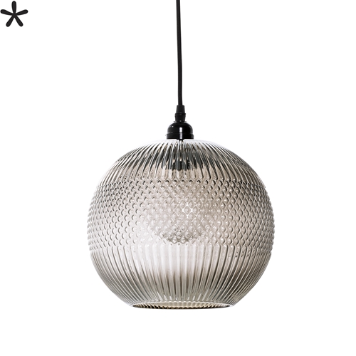 Taklampa brunt glas Bloomingville (Brun)