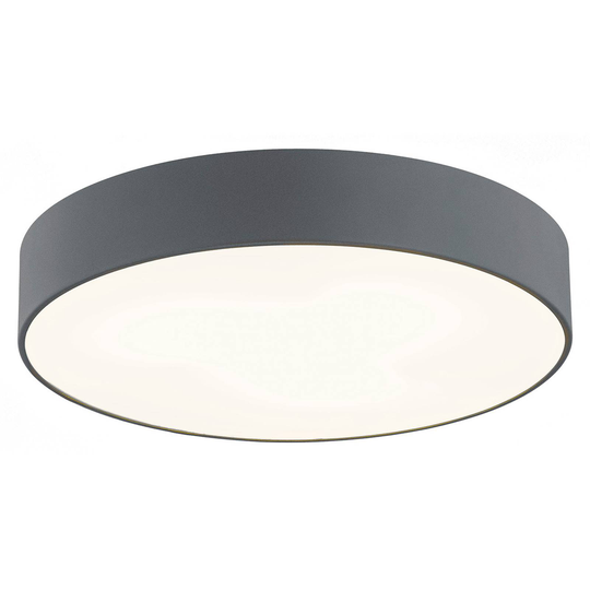 Taklampa Dayton i grått Ø 75 cm