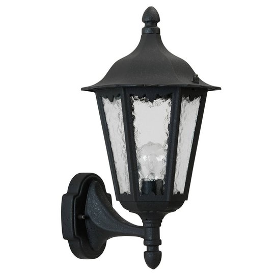 Utomhusvägglampa 1818 stående, svart