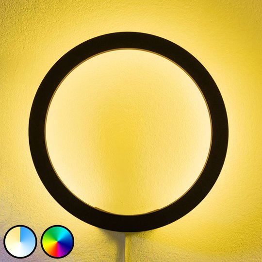 Philips Hue Sana LED-vägglampa, RGBW, svart