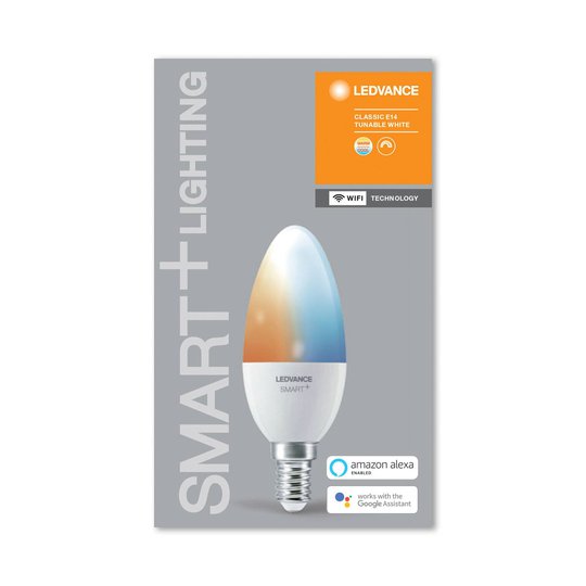 LEDVANCE SMART+ WiFi E14 5 W ljus 2 700-6 500 K