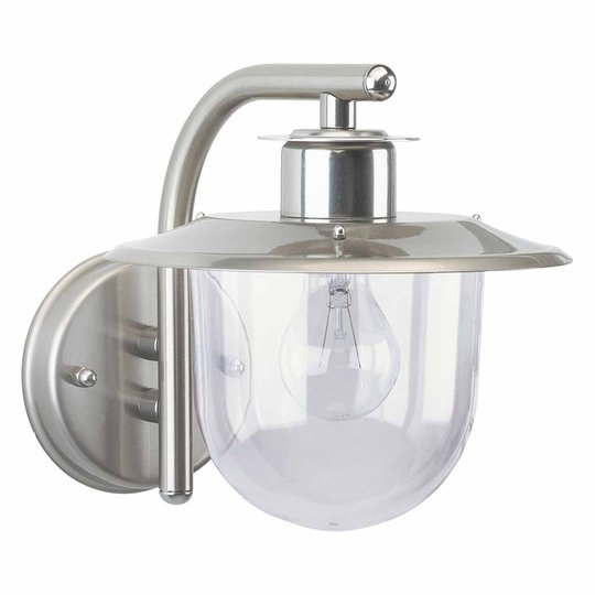 Modern utomhusvägglampa Koeweit IP44, stål