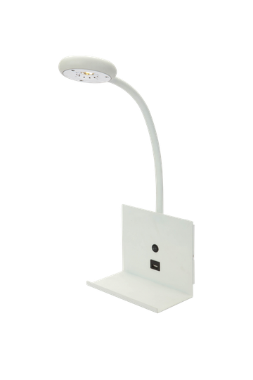 Zet LED + USB (Vit)