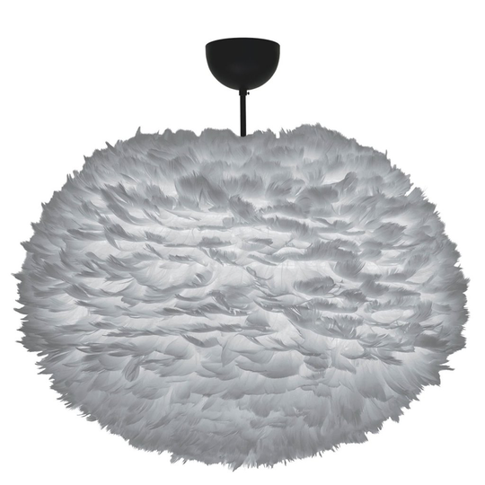 Eos plafond L (svart) (Grå)