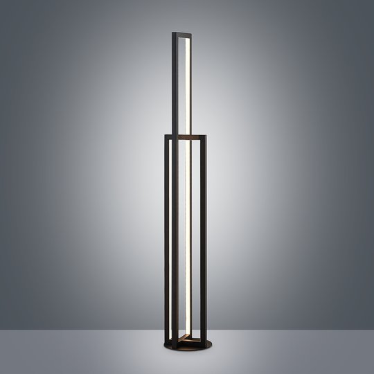 Lucande Hylda LED-golvlampa svart