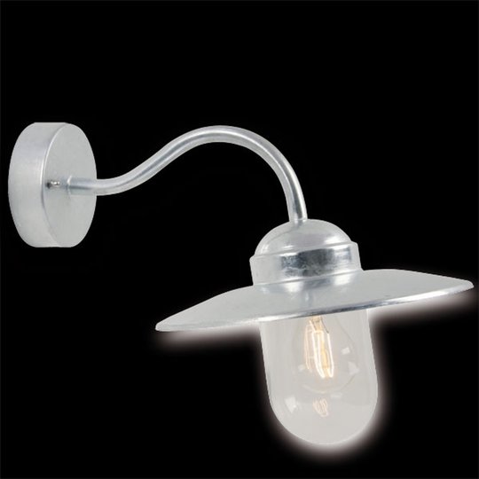 Utomhusvägglampa Luxemburg varmförzinkad IP54