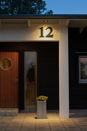 Inbyggd takspot LED (Svart)