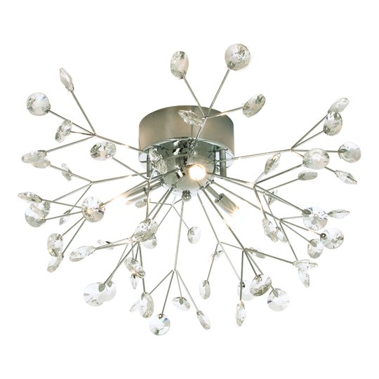 Viva plafond 57cm (Förkromad/blank)