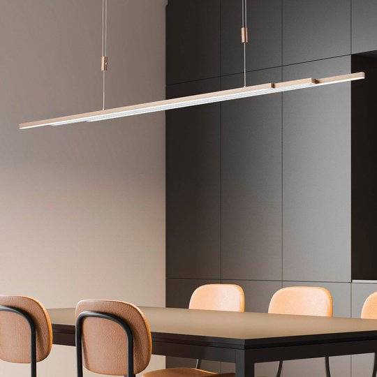 BANKAMP L-lightLINE LED ZigBee down roséguld