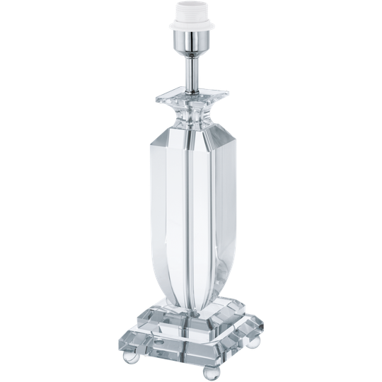 Glasbury lampfot 2 (Förkromad/blank)