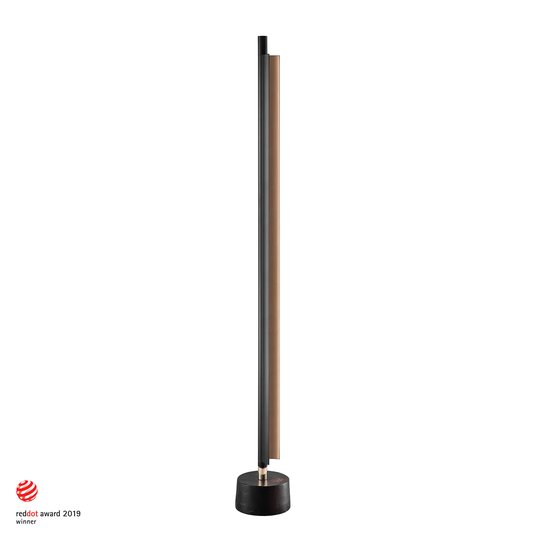 Space B - LED-golvlampa svart