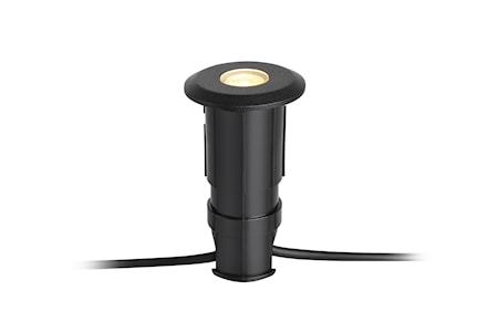 Garden24 Decklampa Svart 0,8W