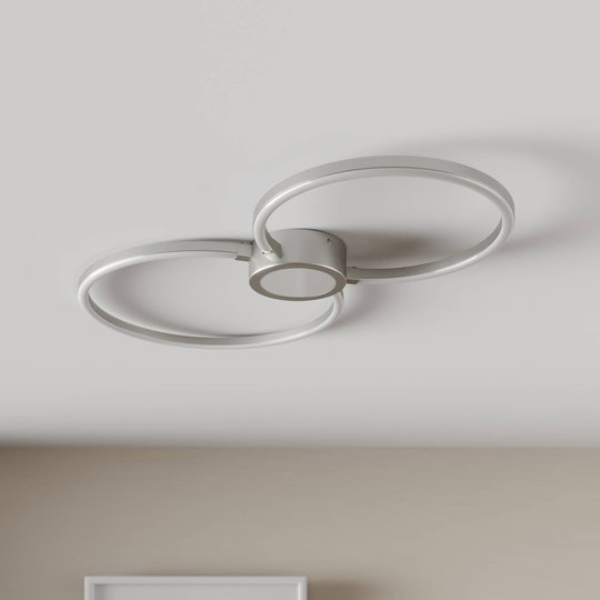 LED-taklampa Duetto, cirklar