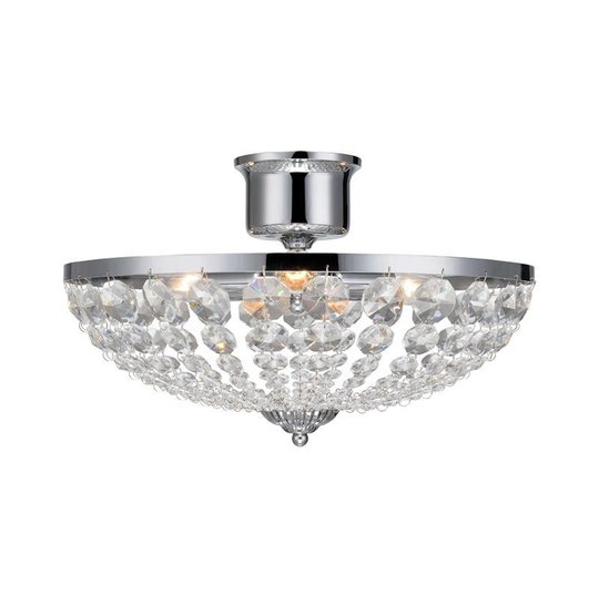 Gränsö plafond (Förkromad/blank)
