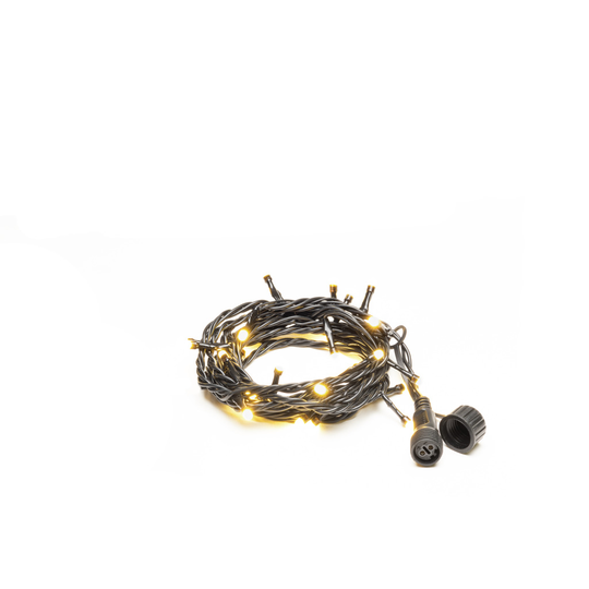 31V slinga 50 LED, frostad (Svart)