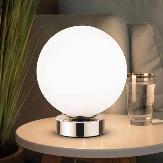 Paulmann bordslampa Aari med touchbrytare