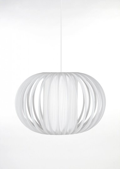 Taklampa Plastband (Vit)