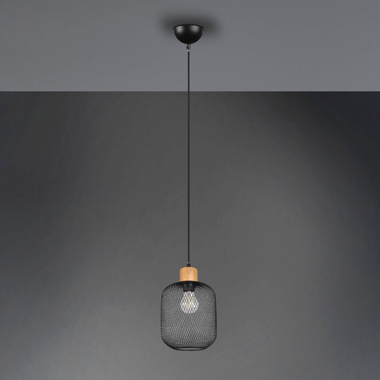 Hänglampa Calimero buroptik 1 lampa Ø 18 cm