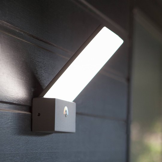 LED-vägglampa Pano, 3 000 K - 5 000 K