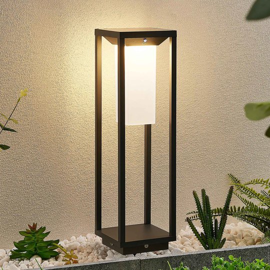 Lucande Eliel LED-solcellssockellampa, 50 cm