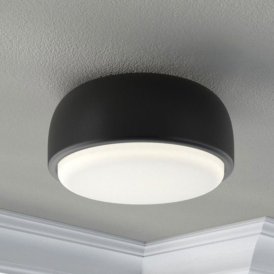 Rund designer-taklampa Over Me, 30 cm