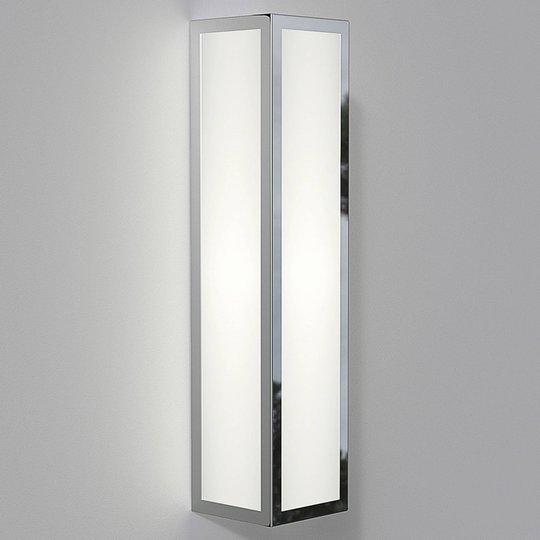Astro Salerno LED-utomhusvägglampa 35cm krom