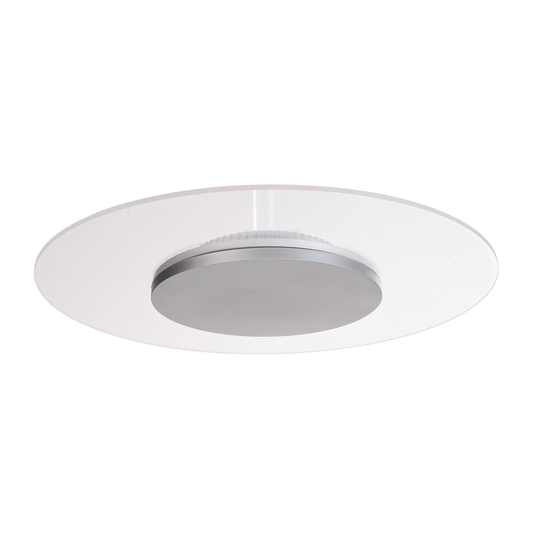 LED-taklampa Zaniah, 360°-ljus, 24W, silver