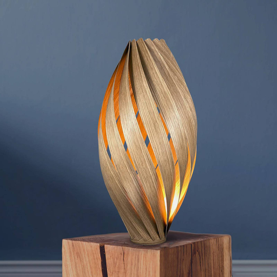 Gofurnit Ardere bordslampa, ek, höjd 60 cm
