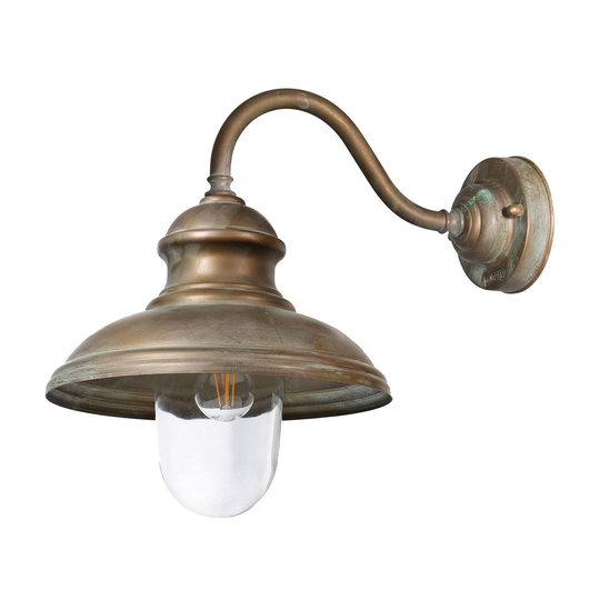 Utomhusvägglampa Little Mill 3351 mässing