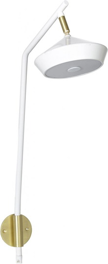 Geometri Vägglampa (Vit)