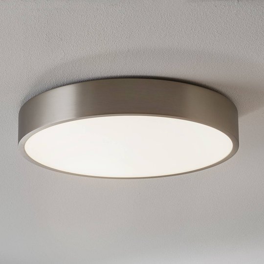 BEGA Planeta taklampa DALI 3 000 K stål Ø 50 cm