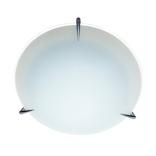 Taklampa Mars av glas, Ø 25 cm