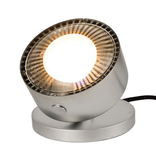 LED-bordsspotlight Puk Maxx Spot, matt krom