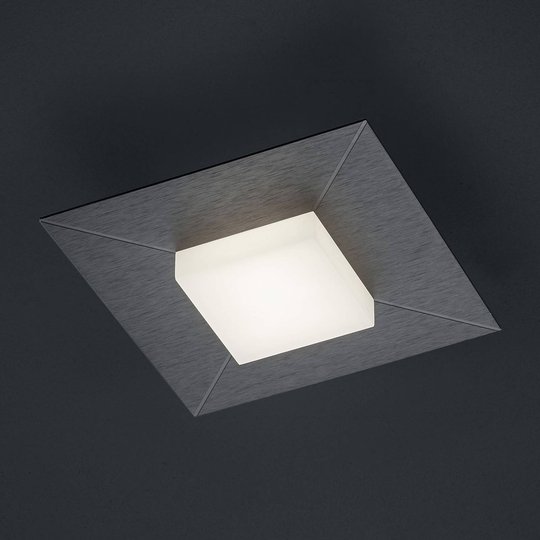 BANKAMP Diamond taklampa 17 x 17 cm, antracit