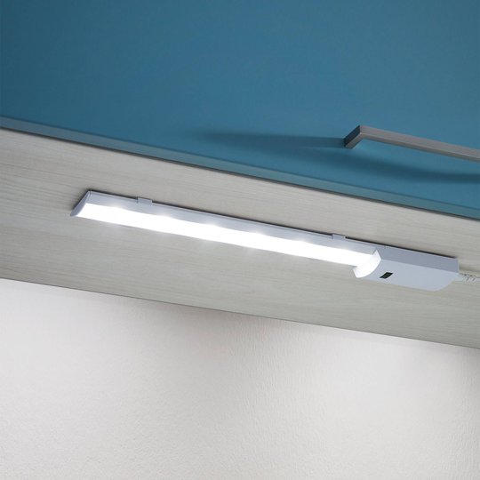 LED-bänklampa Teya med geststyrning
