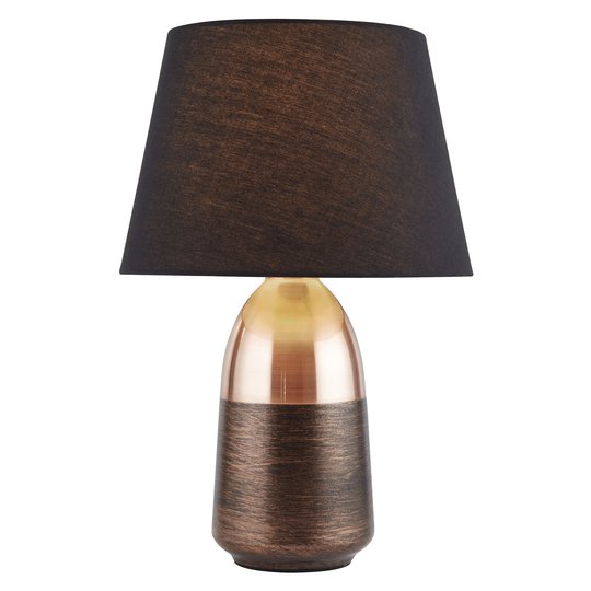 Bordslampa EU700341 i svart och koppar