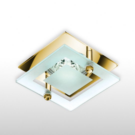 Elegant högspännings-downlight VET guld