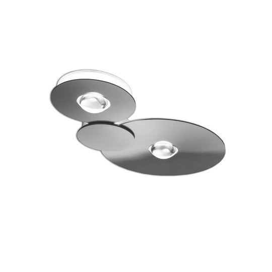 Bugia plafond 2-spot (Förkromad/blank)